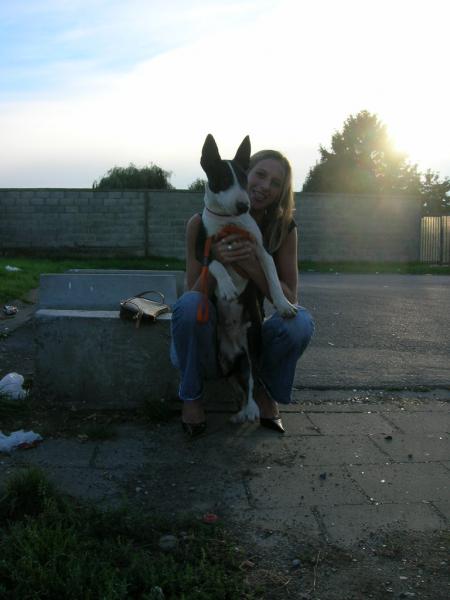 le chien de ma soeur et ma soeur